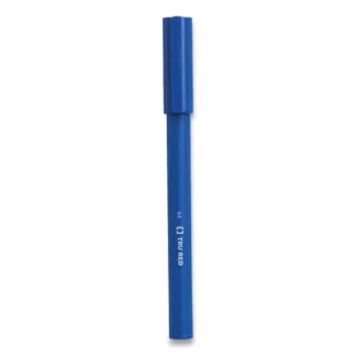 TRU RED™ Quick Dry Gel Pen, Stick, Fine 0.5 mm, Blue Ink, Blue Barrel, 5/Pack