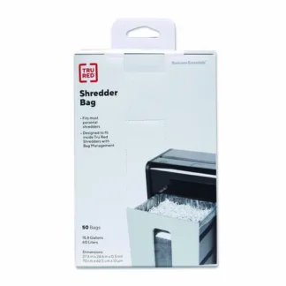 TRU RED™ Shredder Bags, 50/Box