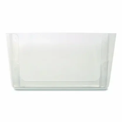 TRU RED™ Unbreakable Plastic Wall File, Clear, Letter Size
