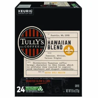 Tully's Coffee® Hawaiian Blend Coffee K-Cups, 24/Box