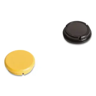 U Brands Board Magnets, Circles, 0.75" Diameter, Assorted Colors, 10/Pack