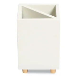 U Brands Juliet Pencil Cup, White