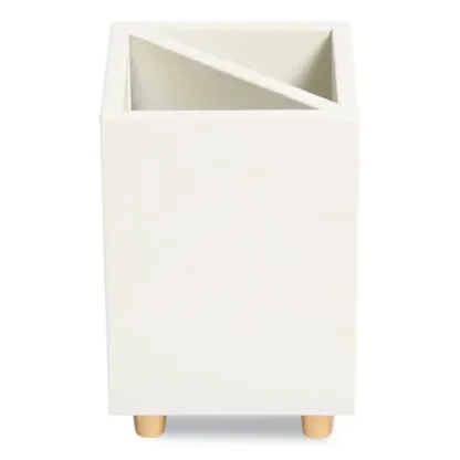 U Brands Juliet Pencil Cup, White