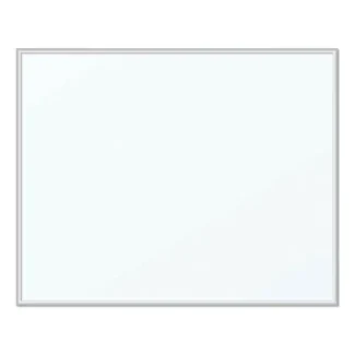 U Brands Magnetic Dry Erase Board, 20" x 16", White Surface, Satin Aluminum Frame
