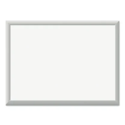 U Brands Magnetic Dry Erase Board with Aluminum Frame