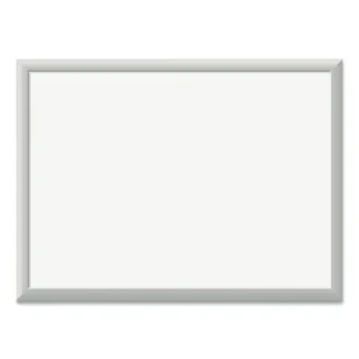 U Brands Magnetic Dry Erase Board with Aluminum Frame, 24" x 18"
