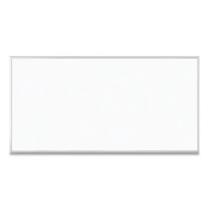 U Brands Magnetic Dry Erase Board with Aluminum Frame, White Surface, Satin Aluminum Frame