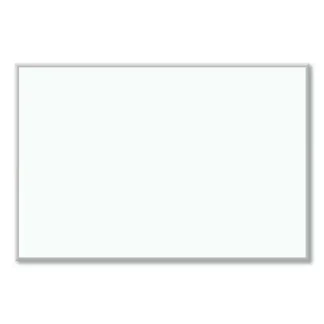 U Brands Melamine Dry Erase Board, 72" x 48", White Surface, Satin Aluminum Frame