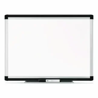 U Brands PINIT Magnetic Dry Erase Board, 24" x 18", White Surface, Satin Aluminum Frame
