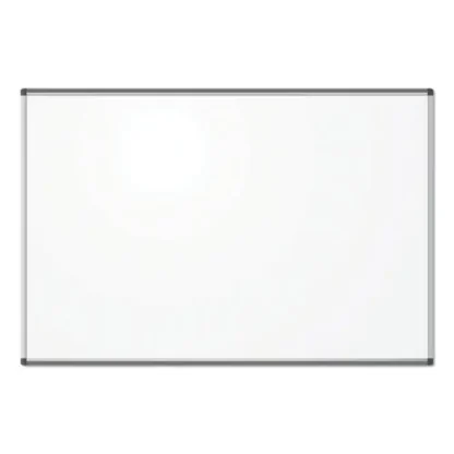 U Brands PINIT Magnetic Dry Erase Board, White Surface, Satin Aluminum Frame, 72" x 48" (Actual Size: 70" x 47")