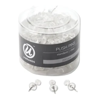 U Brands Standard Push Pins
