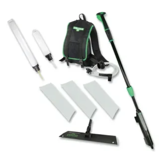 Unger® Excella Floor Finishing Kit with Adjustable Handle, 20" Microfiber Mop Head