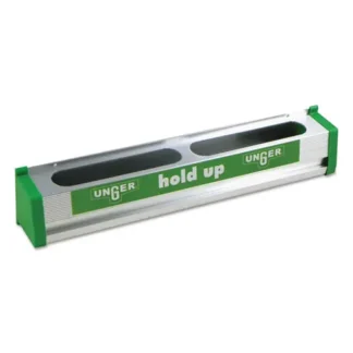 Unger® Hold Up Aluminum Tool Rack, Aluminum/Green