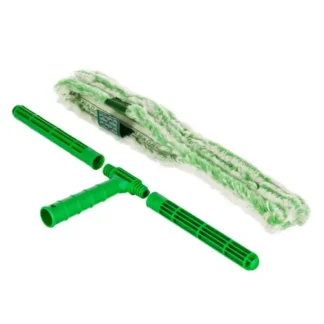 Unger® Monsoon Plus StripWasher Complete with Green Plastic Handle and 18" Green/White Sleeve, 10/Carton