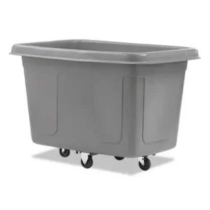 Unisan Cube Truck, 12 cu ft, Gray, 250-lb Capacity