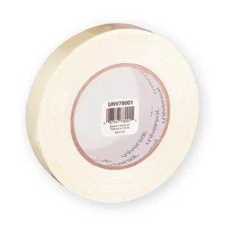 Universal® 190# Medium Grade Filament Tape, 3" Core, 24 mm x 54.8 m, Clear
