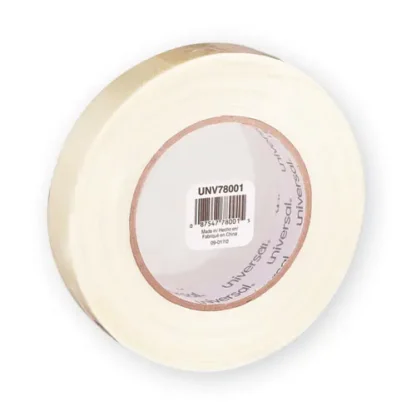 Universal® 190# Medium Grade Filament Tape, 3" Core, 24 mm x 54.8 m, Clear
