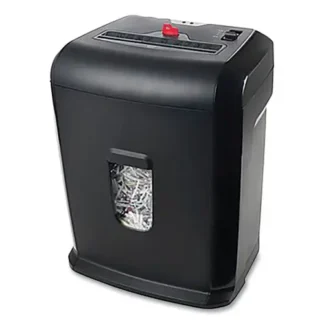 Universal® 48110 Cross-Cut Shredder with Lockout Key, 10 Manual Sheet Capacity