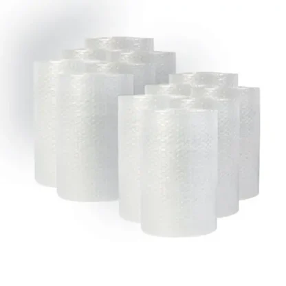 Universal® Bubble Packaging, 0.19" Thick, 12" x 30 ft, Perforated Every 12", Clear, 12/Carton