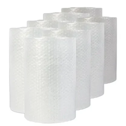Universal® Bubble Packaging, 0.19" Thick, 24" x 50 ft, Perforated Every 24", Clear, 8/Carton