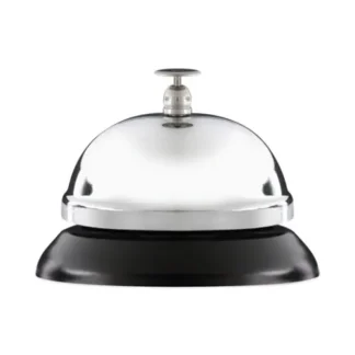 Universal® Call Bell, Brushed Nickel, 3.38" Diameter