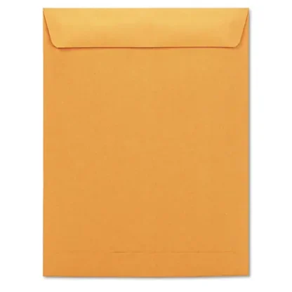 Universal® Catalog Envelope, #13 1/2, Square Flap, Gummed Closure, 10 x 13, Brown Kraft, 250/Box