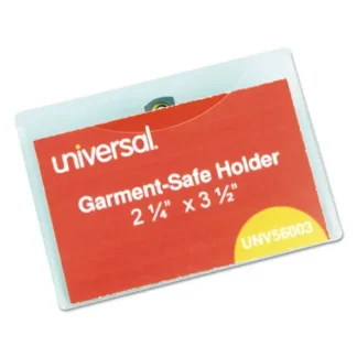 Universal® Clear Badge Holders With Inserts