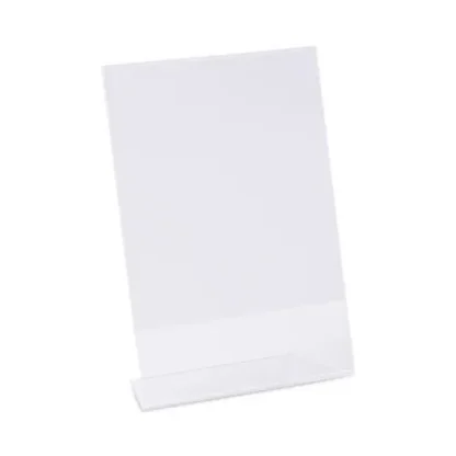 Universal® Clear L-Style Freestanding Frame