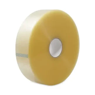 Universal® Clear Packaging Tape, 3" Core, 72 mm x 1,371 m, Clear, 4/Carton