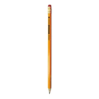 Universal™ Deluxe Blackstonian Pencil, HB (#2), Black Lead, Yellow Barrel, Dozen