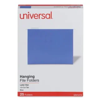 Universal® Deluxe Bright Color Hanging File Folders