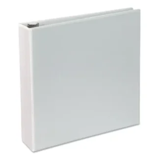 Universal® Deluxe Round Ring View Binder