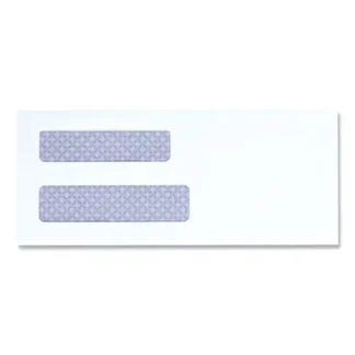 Universal® Double Window Business Envelope