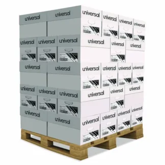 Universal® High-Bright Multipurpose Paper, 20 lb Bond Weight, 8.5 x 11, White
