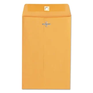 Universal® Kraft Clasp Envelope, #55, 6 x 9, Brown Kraft, 100/Box