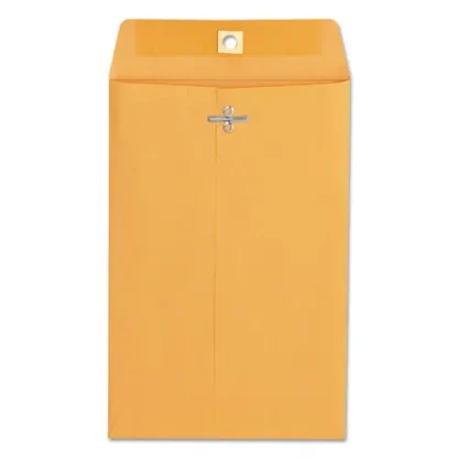 Universal® Kraft Clasp Envelope, #55, 6 x 9, Brown Kraft, 100/Box