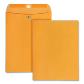 Universal® Kraft Clasp Envelope, #97, Square Flap, Clasp/Gummed Closure, 10 x 13, Brown Kraft, 250/Carton