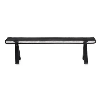 Universal® Mesh Off-Desk Shelf, Black