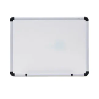 Universal® Modern Melamine Dry Erase Board with Aluminum Frame