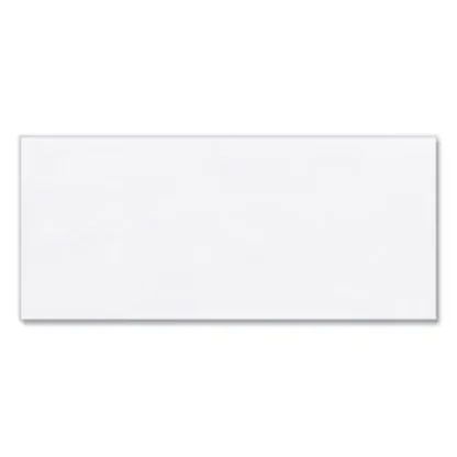 Universal® Open-Side Business Envelope, #10, Commercial Flap, Diagonal Seam, Gummed Closure, 4.13 x 9.5, White, 500/Box