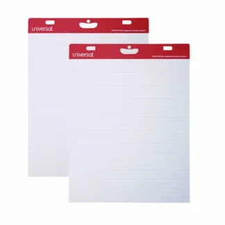 Universal® Renewable Resource Sugarcane Based Easel Pads, 27 x 34, White, 50 Sheets, 2/Carton