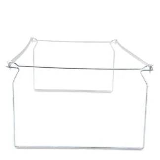 Universal® Screw-Together Hanging Folder Frame, Legal Size, Silver, 6/Box