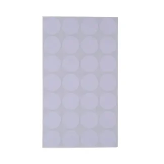 Universal® Self-Adhesive Removable Color-Coding Labels, White, 0.75" Diameter, 28 Labels/Sheet, 36 Sheets/Pack