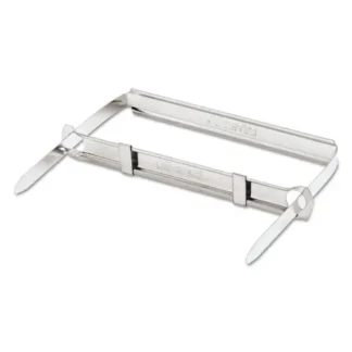 Universal® Two-Piece Two-Prong Paper Fastener Base and Compressor Sets, 50/Box