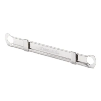 Universal® Two-Piece Two-Prong Paper Fastener Compressors, Silver, 100/Box