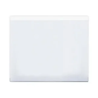 Universal® Wall Mount Sign Holder, 11 x 8.5, Horizontal, Clear, 2/Pack