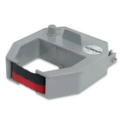 uPunch™ HNRL10 Calculating Time Clock Ribbon, Black/Red