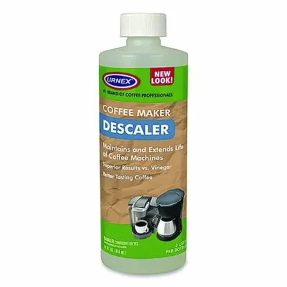 Urnex® Coffee Machine Descaling Liquid, 14 oz Bottle