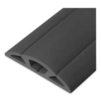 UT Wire® Cord Protector and Concealer, Gray, 2.6" x 5 ft