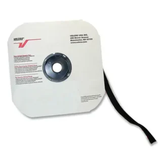 VELCRO® Brand Sticky Back Loop Fastener, 0.75" x 900", Black